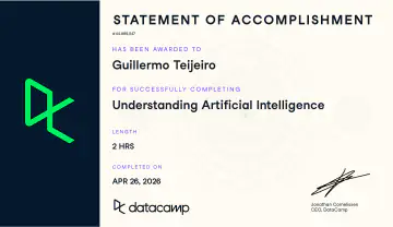 Certificate: Comprender la inteligencia artificial