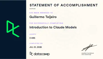 Certificate: Introducción a los modelos Claude